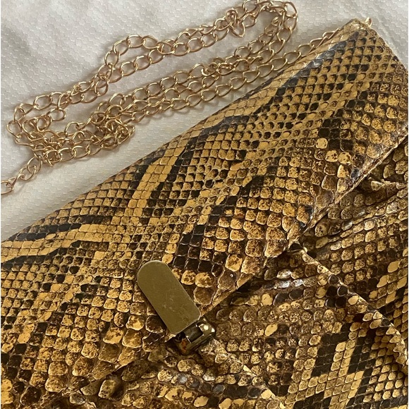 Vintage Genuine snakeskin cluth preloved - Picture 5 of 5